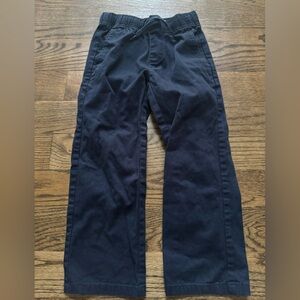 Old Navy Navy Drawstring Straight-Leg Pants, size Small 6/7